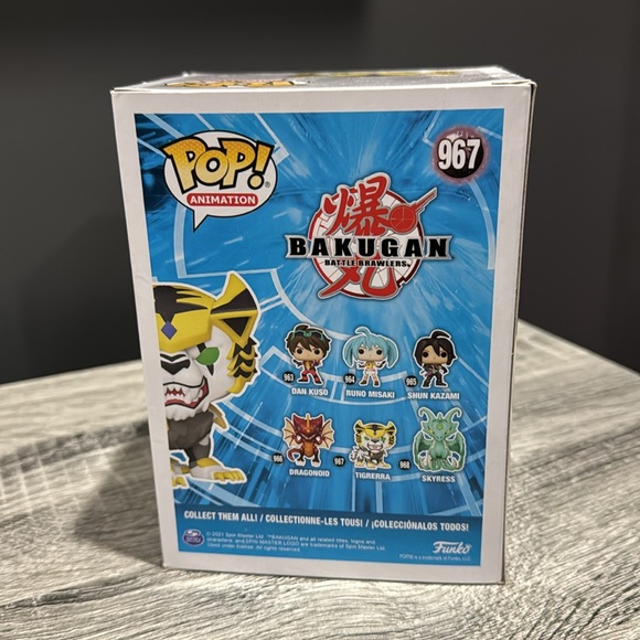 Funko Pop! Animation | Bakugan #967: Tigrerra - Collectible Vinyl Figure - Picture 4 of 11